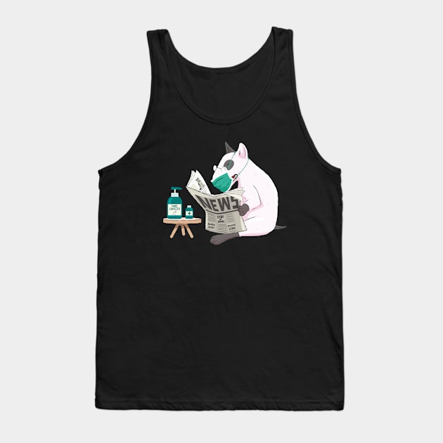 stay at home dad funny dog Tank Top by hadlamcom